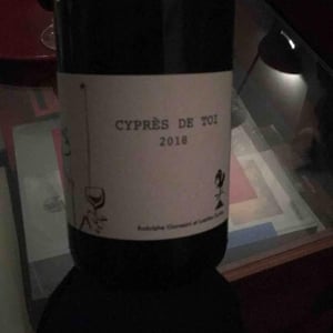 Cyprès de Toi (Blanc - old label) - Fond Cyprès - Rodolphe Gianesini & Laetitia Ourliac 