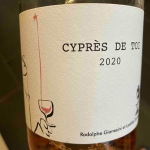 Cyprès de Toi (Rosé) 2025 - Fond Cyprès - Rodolphe Gianesini & Laetitia Ourliac 