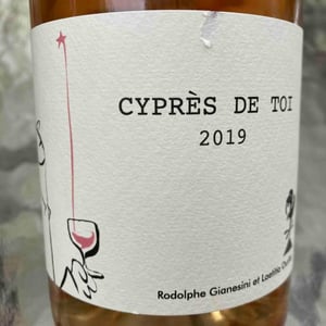 Cyprès de Toi (Rosé) 2025 - Fond Cyprès - Rodolphe Gianesini & Laetitia Ourliac 