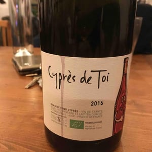 Fond Cyprès - Rodolphe Gianesini & Laetitia Ourliac - CYPRÈS DE TOI (Rouge)