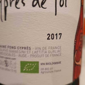 Fond Cyprès - Rodolphe Gianesini & Laetitia Ourliac - CYPRÈS DE TOI (Rouge)