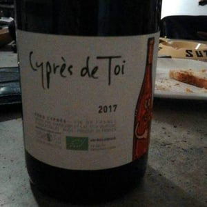 Fond Cyprès - Rodolphe Gianesini & Laetitia Ourliac - CYPRÈS DE TOI (Rouge)