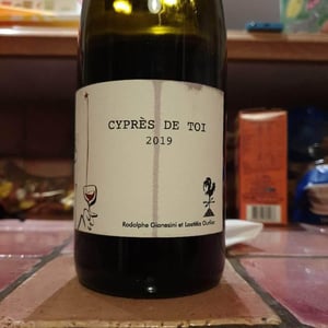 Fond Cyprès - Rodolphe Gianesini & Laetitia Ourliac - CYPRÈS DE TOI (Rouge)