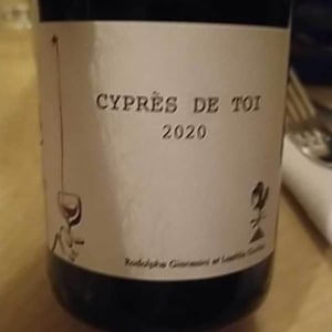 CYPRÈS DE TOI (Rouge) - Fond Cyprès - Rodolphe Gianesini & Laetitia Ourliac 
