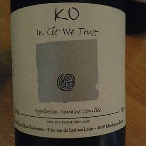 KO - In Côt We Trust - Domaine POB - Pierre-Olivier Bonhomme 