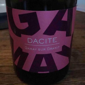 Dacite - Vins de la Madone - gilles-bonnefoy
