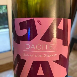 Dacite - Vins de la Madone - Gilles Bonnefoy 