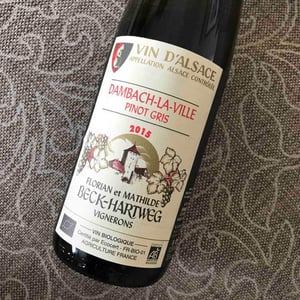 Dambach-La-Ville Pinot Gris - Florian & Mathilde Beck-Hartweg - florian-mathilde-beck-hartweg -2019