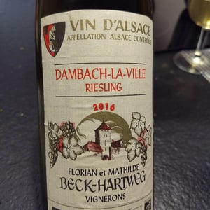Dambach-La-Ville Pinot Gris - Florian & Mathilde Beck-Hartweg - Florian & Mathilde Beck-Hartweg -2019