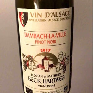 Dambach-La-Ville Pinot Noir - Florian & Mathilde Beck-Hartweg - florian-mathilde-beck-hartweg