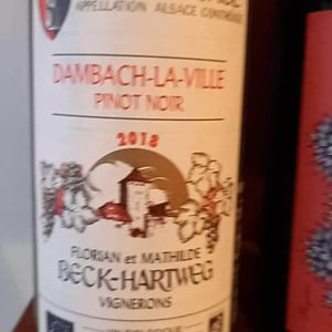 Dambach-La-Ville Pinot Noir - Florian & Mathilde Beck-Hartweg - Florian & Mathilde Beck-Hartweg 