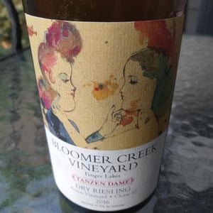 Tanzen Dame - Dry Riesling - Bloomer Creek Vineyard - kim-engle-debra-bermingham