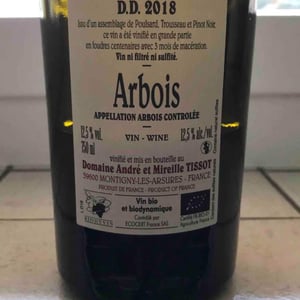 DD - Domaine André & Mireille Tissot - benedicte-stephane-tissot