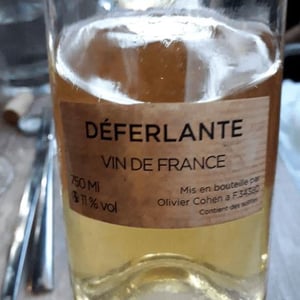Les Vignes d'Olivier - Olivier Cohen - Déferlante Blanche
