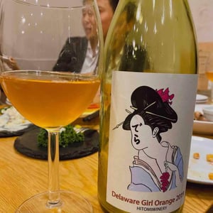 Delaware Girl Orange - Hitomi Winery - Naoki Yamada 