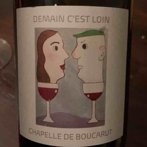 Demain c'est loin - Château Boucarut - Saskia & Maurice Goetschy 