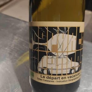 Départ en Vacances Blanc - La Cave Aux Fioles - carlos-badia