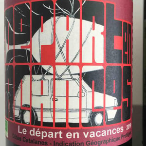 Départ en Vacances Rouge - La Cave Aux Fioles - Carlos Badia 