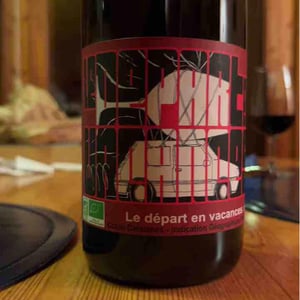 Départ en Vacances Rouge - La Cave Aux Fioles - Carlos Badia 