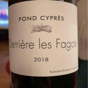 Derrière Les Fagots - Fond Cyprès - Rodolphe Gianesini & Laetitia Ourliac 