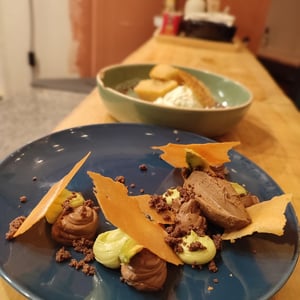 Dessert Chocolat/Avocat. - Le son des flacons - 770782