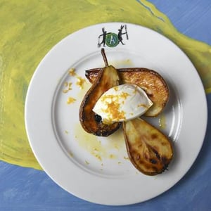 Dessert Of Roasted Pear - Villa Augustus - 289368