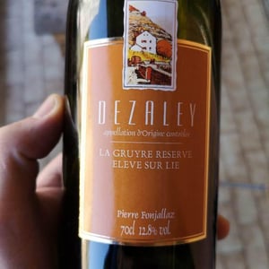 Dezaley Grand Cru "Reserve-La Gruyre" Sans Sulfite Ajoutés - Domaine Pierre Fonjallaz - pierre-fonjallaz