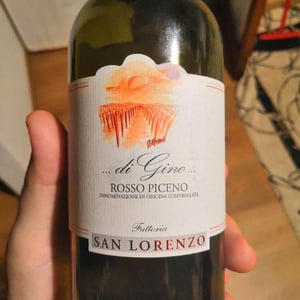 Di Gino (rosso) - Fattoria San Lorenzo - Natalino Crognaletti 