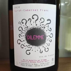 Dilemme - Domaine Les Pierres Écrites - Anthony Rassin et Coralie Houarner-Rassin -2021