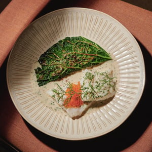 Dill Sauce With Buttermilk, Pike-Perch - Alma Prague Restaurant - 711655