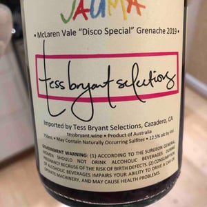 Disco Special - Jauma Wine - denise-james-erskine -2019