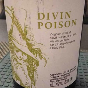 Divin Poison - Chai L'insolent - François Ecot 