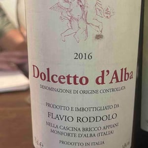 Dolcetto D’alba - Azienda Vitivinicola Flavio Roddolo - flavio-roddolo -2016
