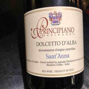 Dolcetto d'Alba Sant'Anna - Azienda Agricola Principiano Ferdinando - Ferdinando Principiano 