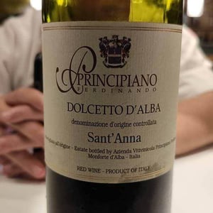 Dolcetto d'Alba Sant'Anna - Azienda Agricola Principiano Ferdinando - Ferdinando Principiano 