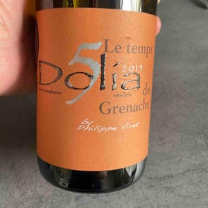 Dolia 5 Le Temps du Grenache - Domaine Philippe Viret - philippe-alain-viret -2015
