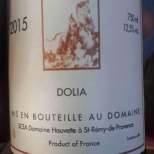 Dolia - Domaine Hauvette - Dominique Hauvette 