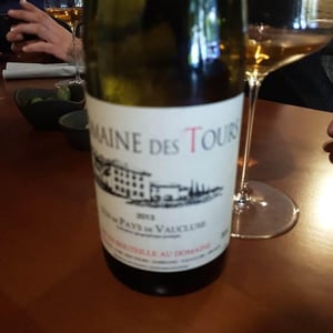"Domaine des Tours" - Vin de Pays de Vaucluse - Blanc - Château Rayas - Château des Tours - Château de Fonsalette - emmanuel-reynaud