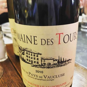 "Domaine des Tours"  - Vin de Pays de Vaucluse - Rouge - Château Rayas - Château des Tours - Château de Fonsalette - emmanuel-reynaud