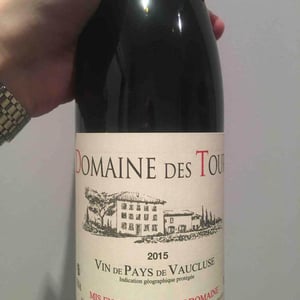 "Domaine des Tours"  - Vin de Pays de Vaucluse - Rouge - Château Rayas - Château des Tours - Château de Fonsalette - emmanuel-reynaud