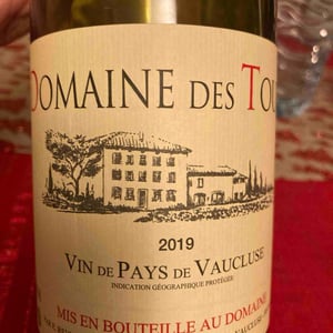 "Domaine des Tours" - Vin de Pays de Vaucluse - Rouge 2019