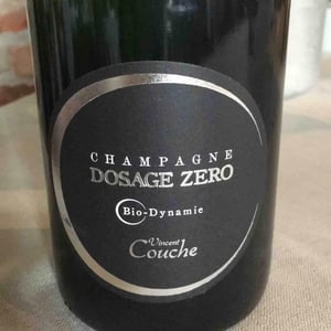 Dosage Zéro - Champagne Vincent Couche - Vincent Couche 