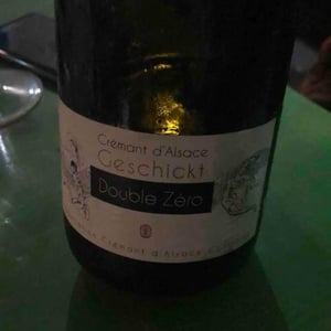 Double Zéro - Domaine Geschickt - Arnaud Geschickt & Aurélie Fayolle 