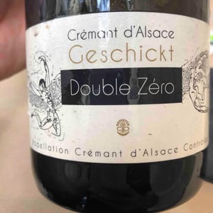 Domaine Geschickt - Arnaud Geschickt & Aurélie Fayolle - Double Zéro