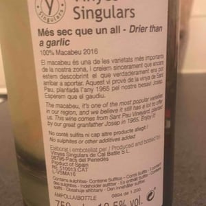 Mas sec que un all - Vinyes Singulars - ignasi-segui