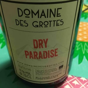 Dry Paradise - Domaine des Grottes - romain-des-grottes