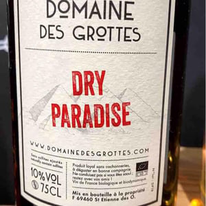 Dry Paradise - Domaine des Grottes - romain-des-grottes