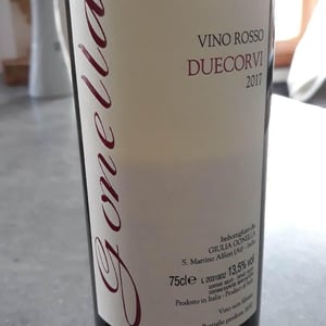 Duecorvi (old label) - Gonella Vini - giulia-rosa-lidia-gonella-davide-vanni