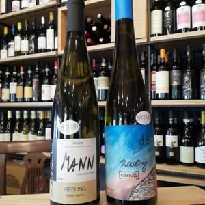 Riesling Wine - Alsace & Deutsche Landwein Rhein - Mann & Schmitt 