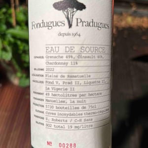 Eau De Source - Fondugues-Pradugues - Stephen Roberts 